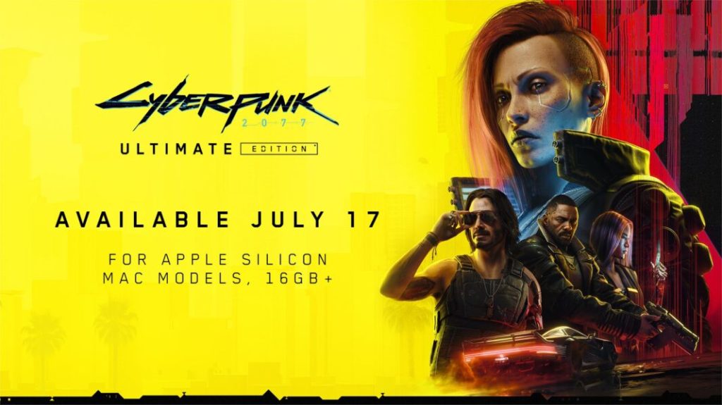 Cyberpunk 2077: Ultimate Edition Chega aos Computadores Mac Nesta&nbsp;Semana