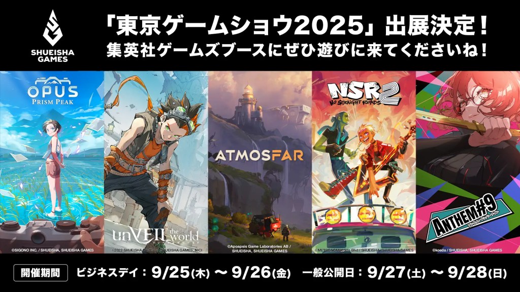 Shueisha Games Anuncia sua Line-up para a&nbsp;TGS