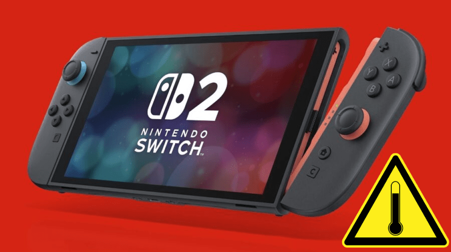 Nintendo Emite Alerta de Temperatura para o Switch 2 Após Relatos de Superaquecimento