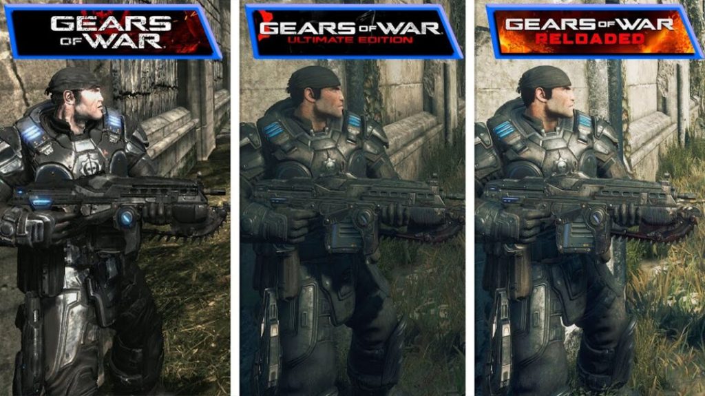 Vídeo Compara as Três Versões de Gears of war, de 2006 a&nbsp;2025