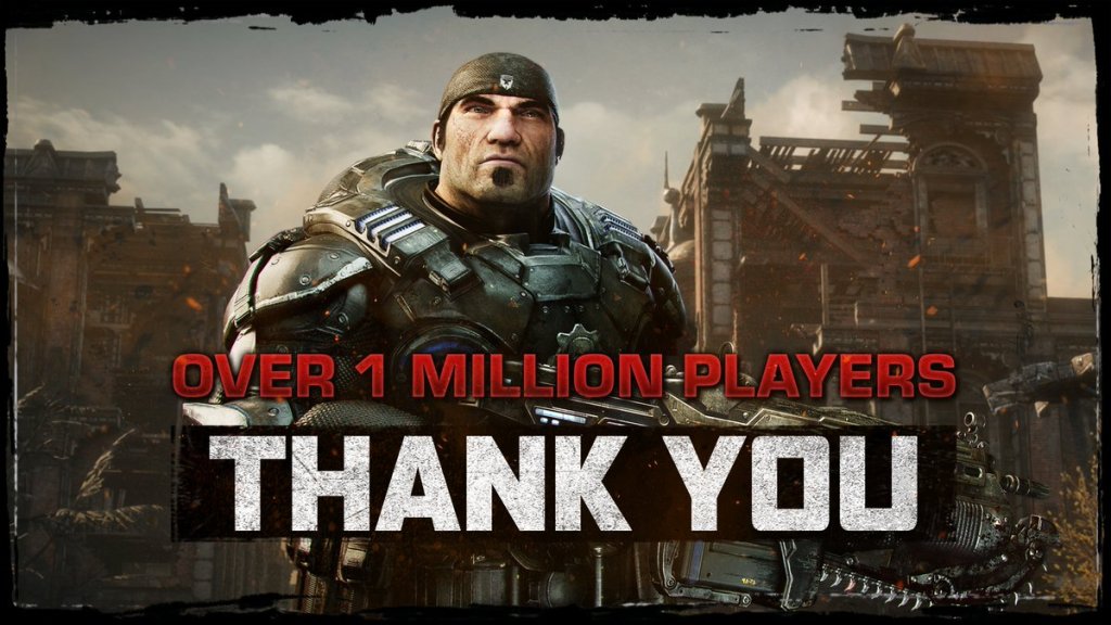 Gears of War: Reloaded alcança 1 milhão de jogadores em apenas três&nbsp;dias