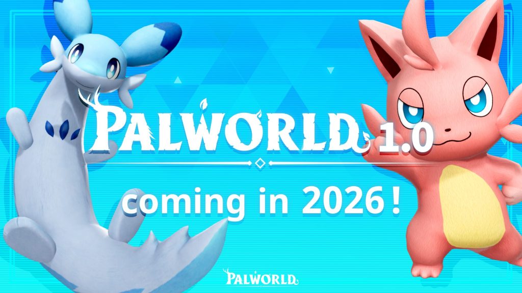 Palworld 1.0 chega em&nbsp;2026