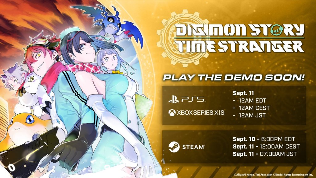 Demo de Digimon Story: Time Stranger ganha data e chega amanhã ao&nbsp;PC