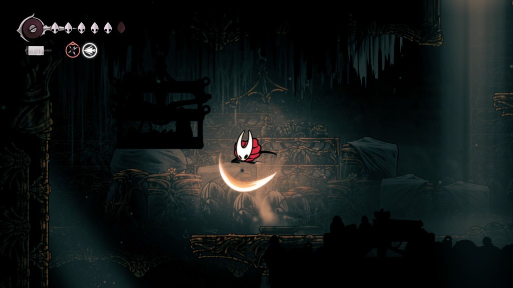 Guia Silksong: Como pegar o Brasão do Viajante e habilitar o pogo&nbsp;jump