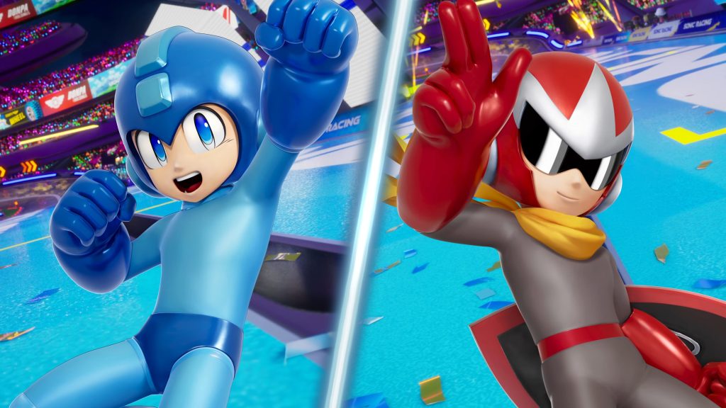 Crossover entre Sonic Racing CrossWorlds e Mega Man é&nbsp;anunciado