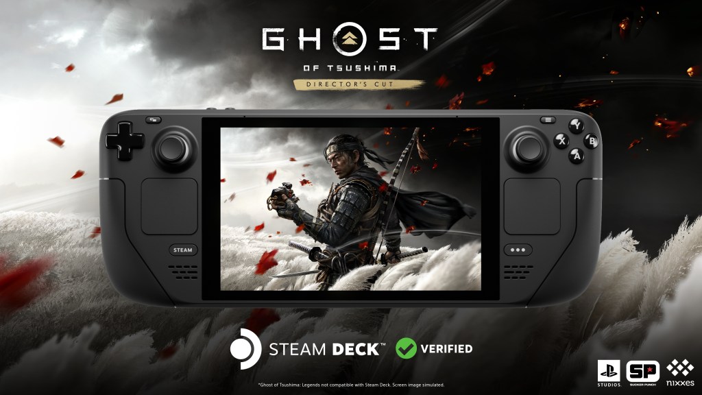Ghost of Tsushima é oficialmente verificado para Steam&nbsp;Deck