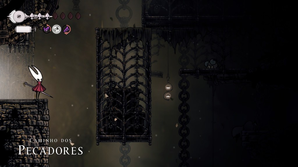 Guia Silksong: Como Chegar e Ativar o Banco do Caminho dos&nbsp;Pecadores