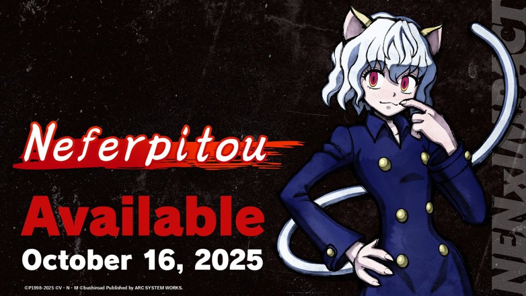 Neferpitou chega como nova personagem de DLC para Hunter x Hunter: Nen x&nbsp;Impact