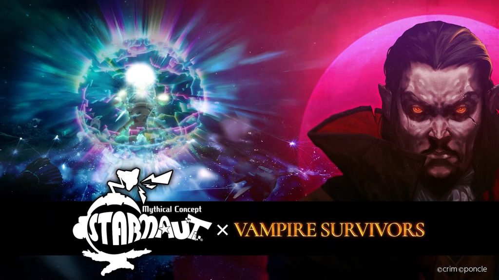 Mythical Concept: STARNAUT anuncia colaboração com Vampire&nbsp;Survivors