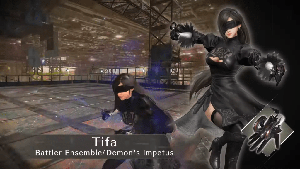 Crossover de Final Fantasy 7 Ever Crisis com NieR Automata traz Tifa com traje de 2B e bônus de&nbsp;gacha