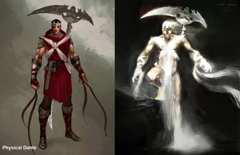 Dante’s Purgatorio, sequência cancelada de Dante’s Inferno, tem roteiro e artes reveladas após 15&nbsp;anos