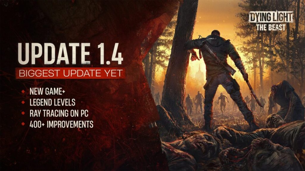 Dying Light: The Beast recebe sua maior atualização com New Game+ e Ray&nbsp;Tracing