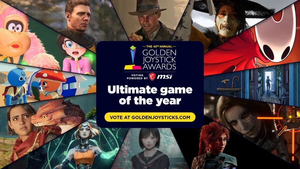 Golden Joystick Awards 2025 revela indicados ao prêmio de Jogo do&nbsp;Ano