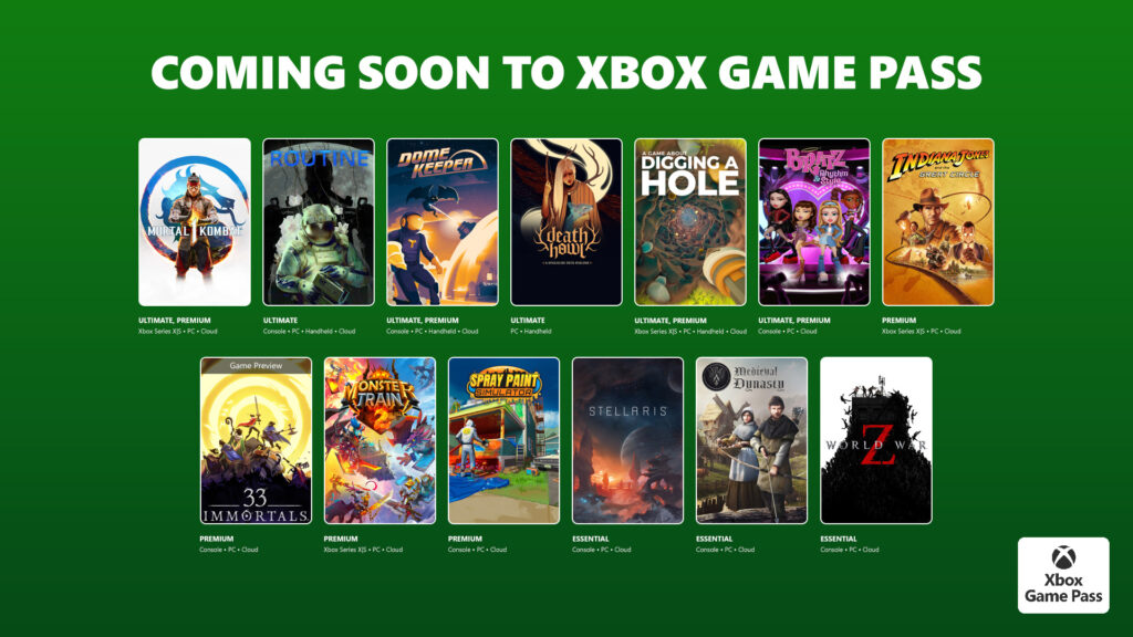 Xbox Game Pass revela primeira leva de dezembro com Mortal Kombat&nbsp;1
