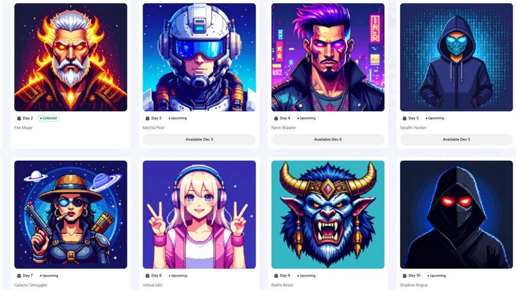 Sony é acusada de usar artes geradas por IA em seu “Calendário do&nbsp;Advento”