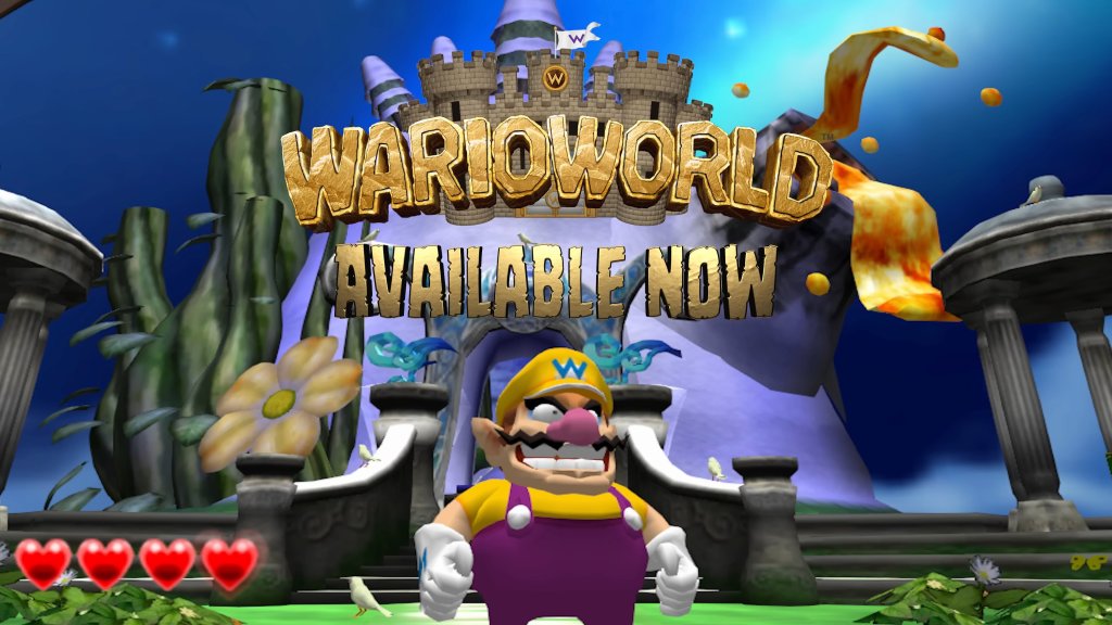 Wario World é adicionado ao catálogo do Nintendo GameCube no Switch&nbsp;2