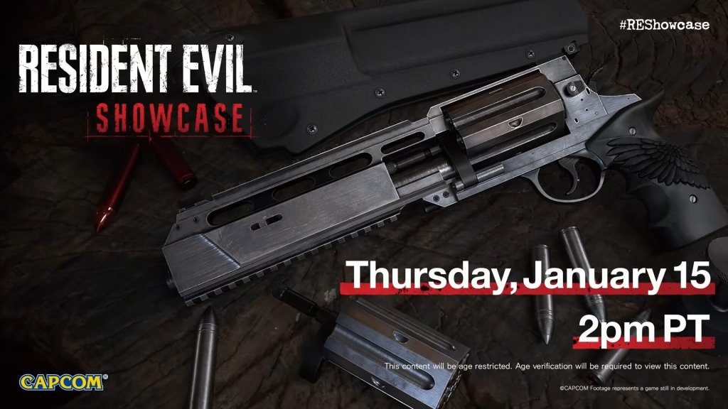 Resident Evil Showcase é anunciado para 15 de&nbsp;janeiro