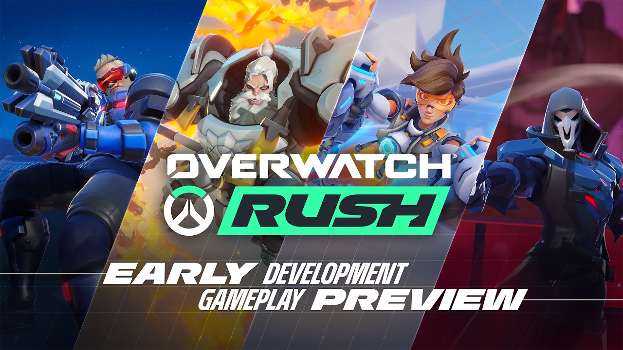 Overwatch Rush é anunciado para iOS e Android
