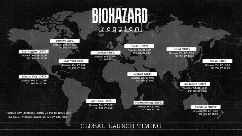 resident requiem lançamento