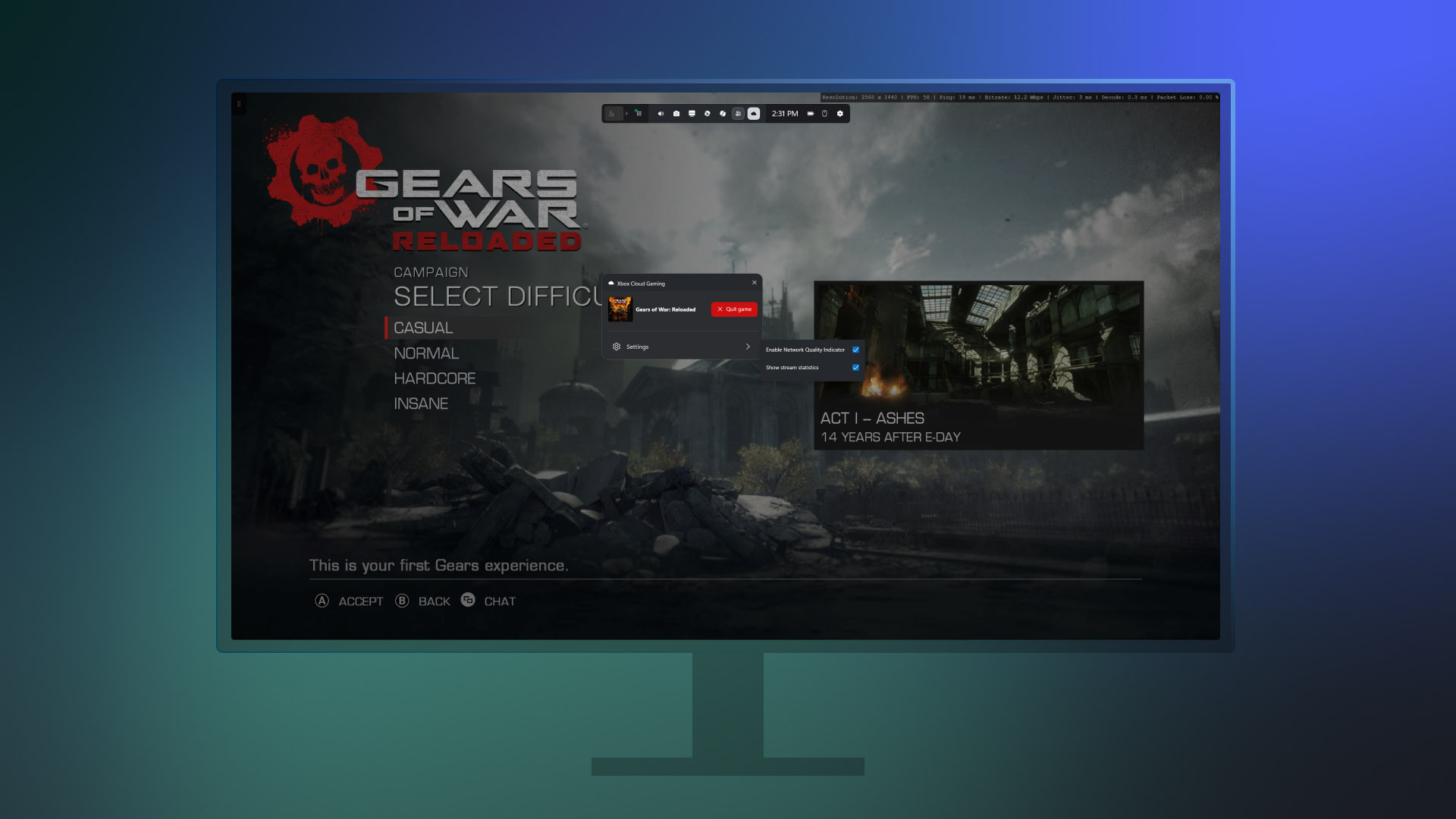 Xbox Cloud Gaming recebe suporte a 1440p nos consoles