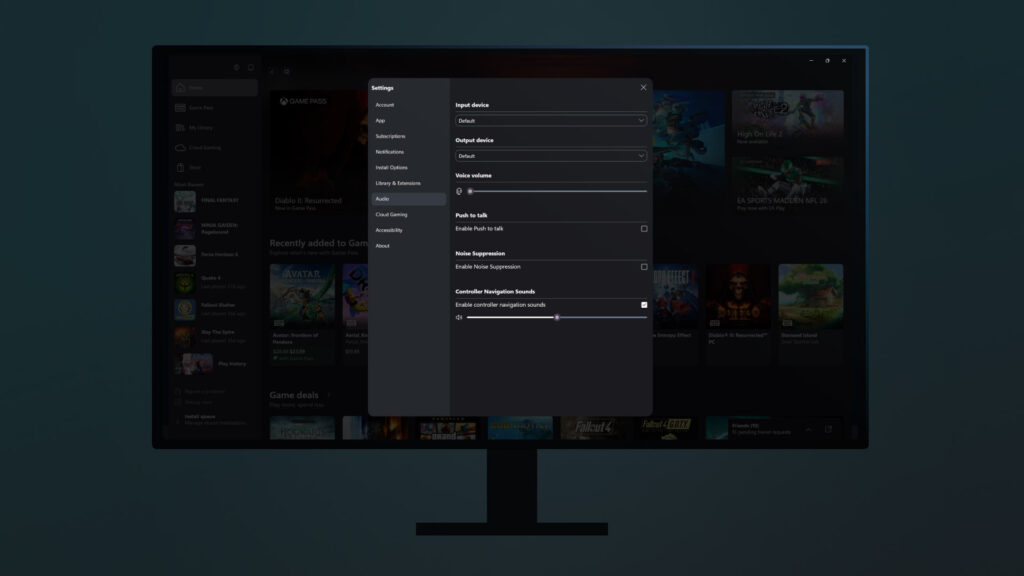 xbox pc atualização
