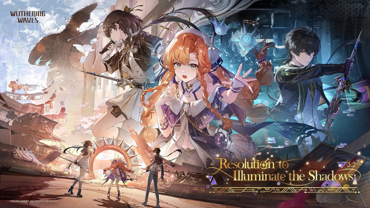 Wuthering Waves recebe versão 3.2 “Resolution to Illuminate the Shadows” em 19 de março