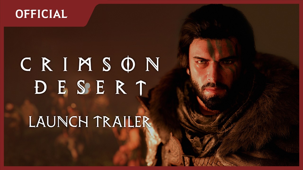Crimson Desert recebe trailer de lançamento