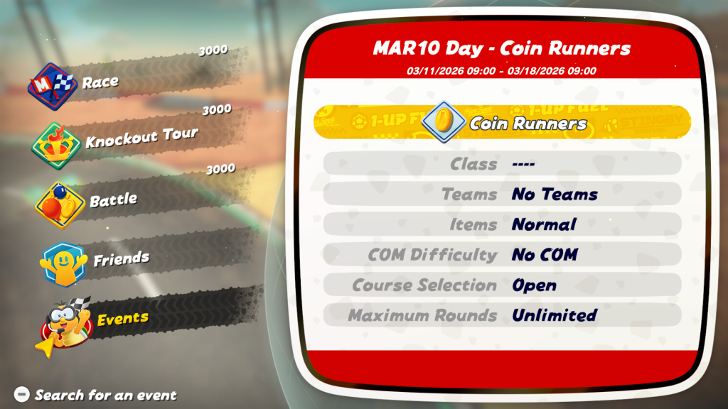 mario kart world bob omb blast