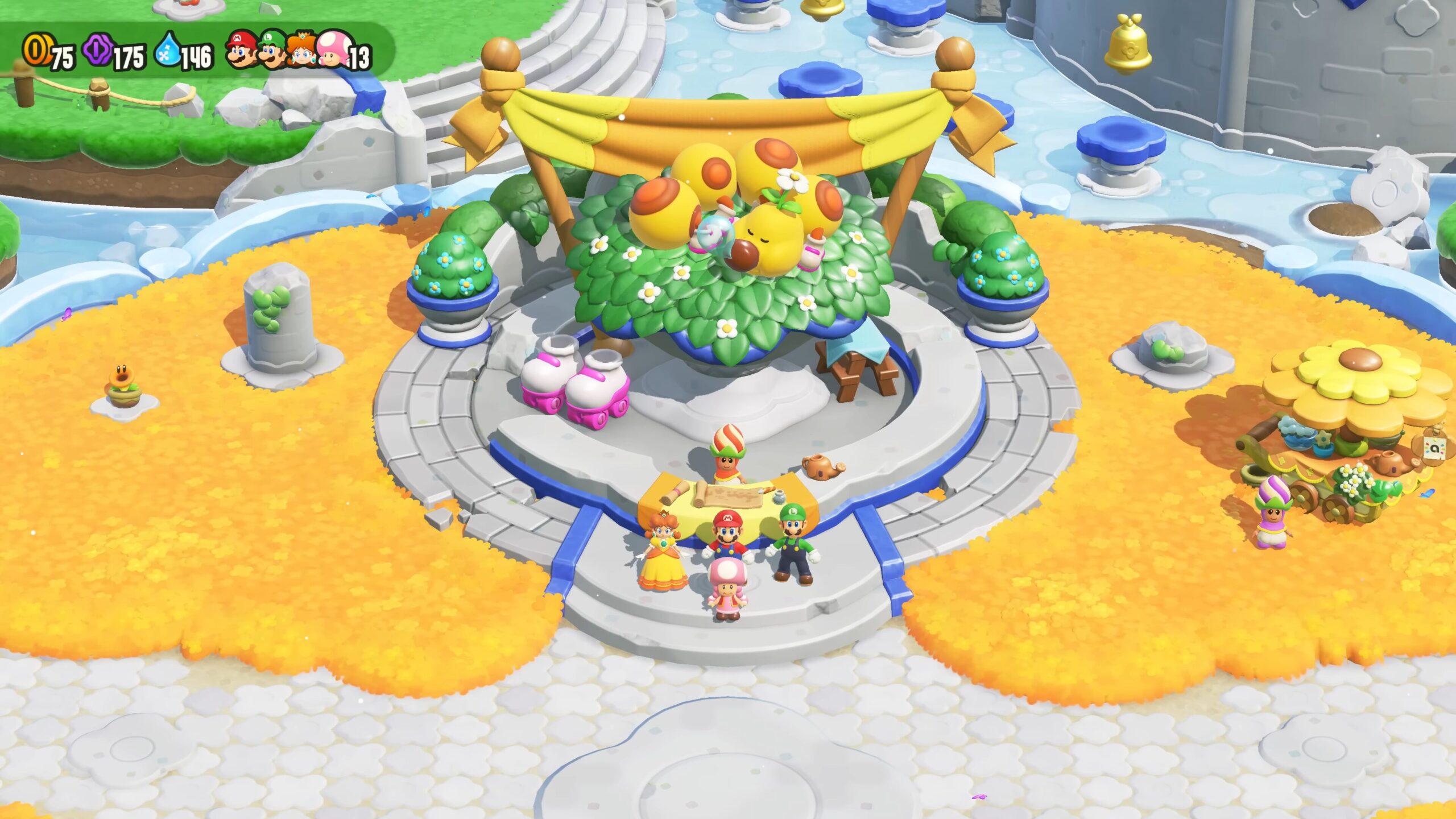 super mario wonder meetup in bellabel