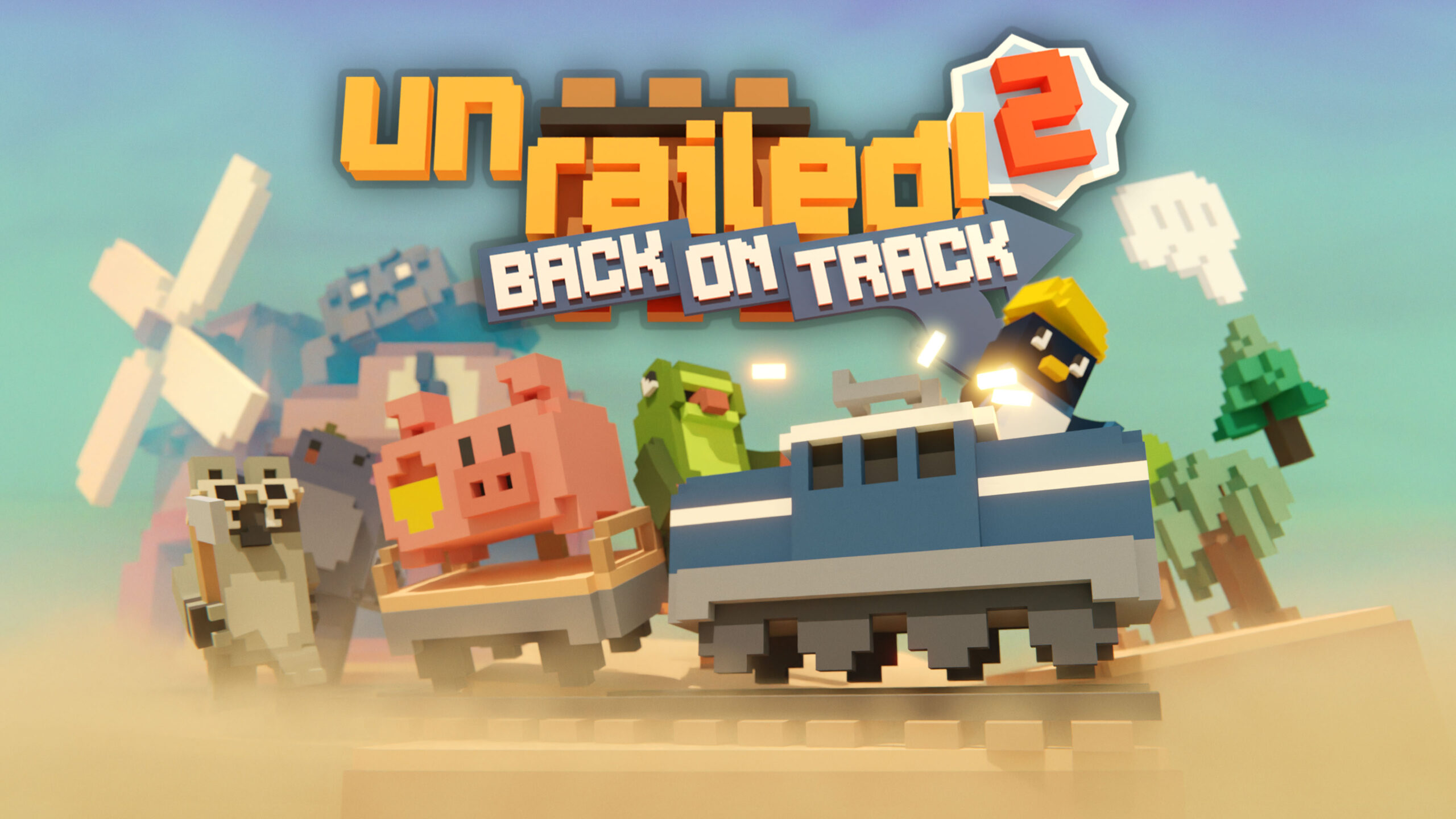 Unrailed! 2: Back on Track será lançado em maio para Switch 2, Switch e PC