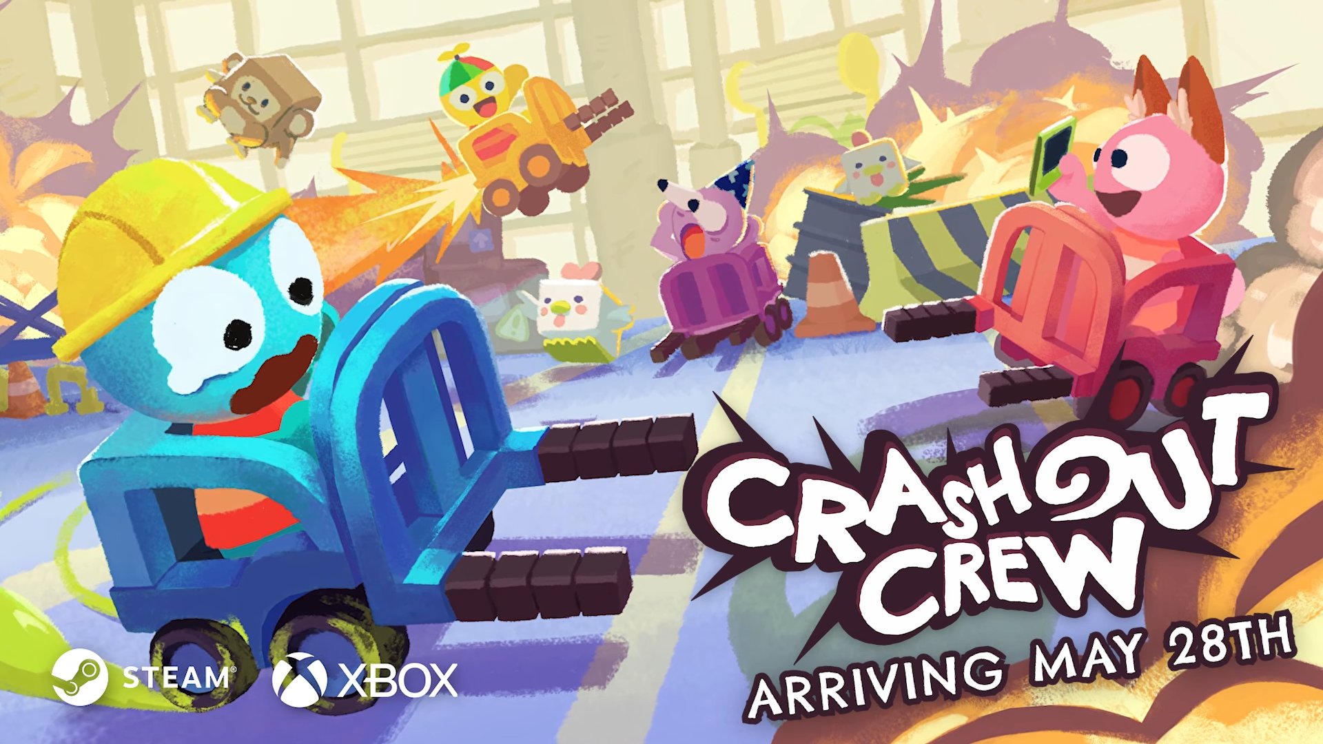 Crashout Crew chega em 28 de maio para Xbox Series e PC