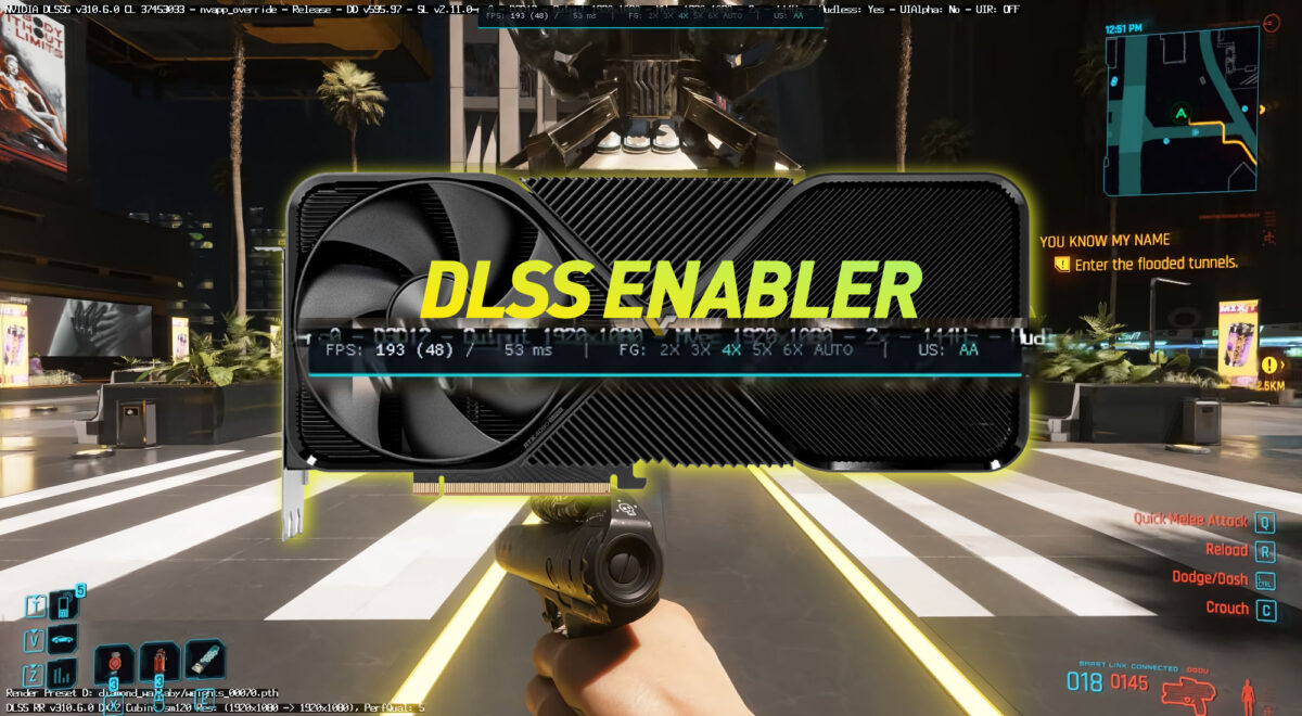 DLSS Enabler libera Multi-Frame Generation x5 e x6 para GPUs antigas