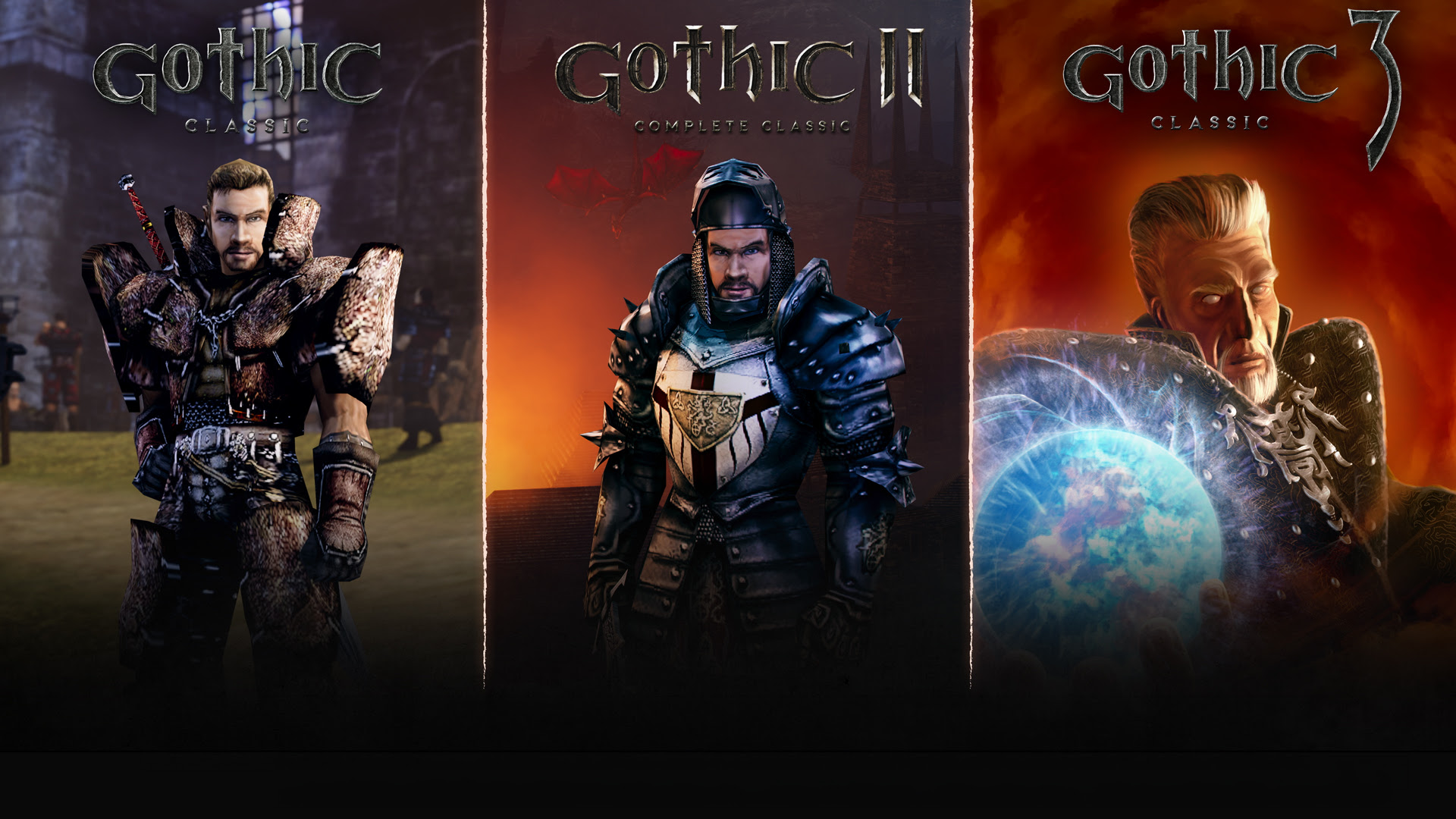 Trilogia Gothic Classic ganha datas de lançamento para PlayStation e Xbox