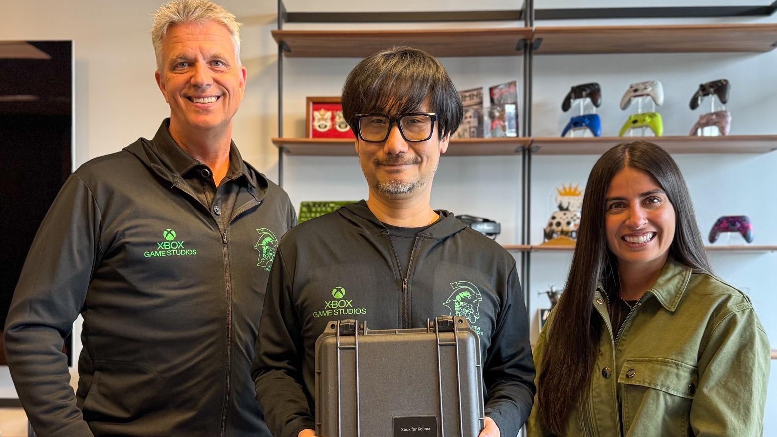 Hideo Kojima visita a Xbox Game Studios