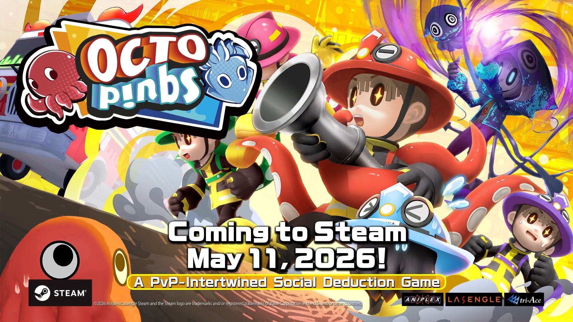 OCTOPinbs será lançado em 11 de maio para PC