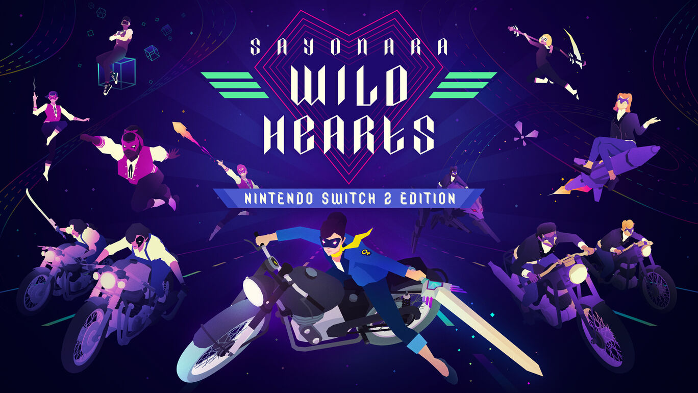 Sayonara Wild Hearts e Lorelei and the Laser Eyes ganham versões para Switch 2