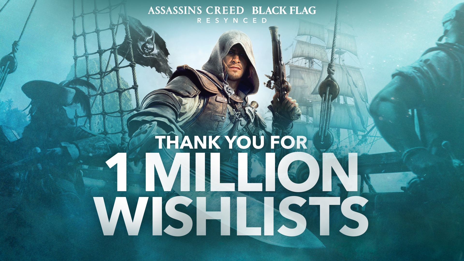 Assassin’s Creed Black Flag Resynced ultrapassa 1 milhão de adições às listas de desejos