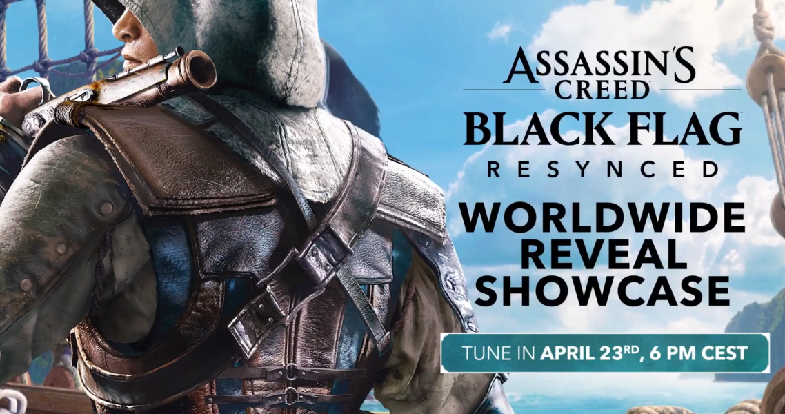 Showcase de Assassin’s Creed Black Flag Resynced é anunciado para 23 de abril
