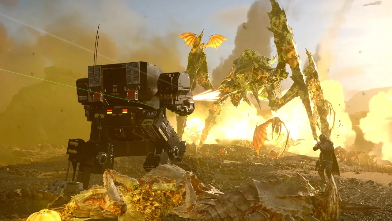 Helldivers 2 lança atualização 6.2.2 com Bônus de Guerra Exoperitos e melhorias