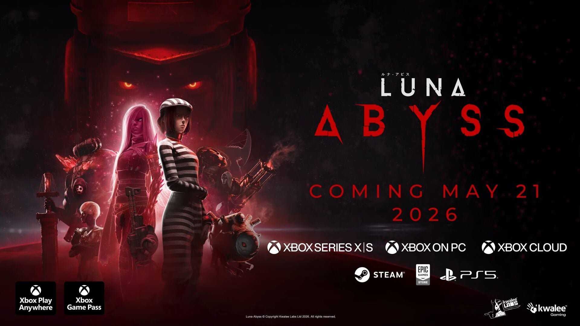 Luna Abyss chega em 21 de maio para PS5, Xbox Series e PC