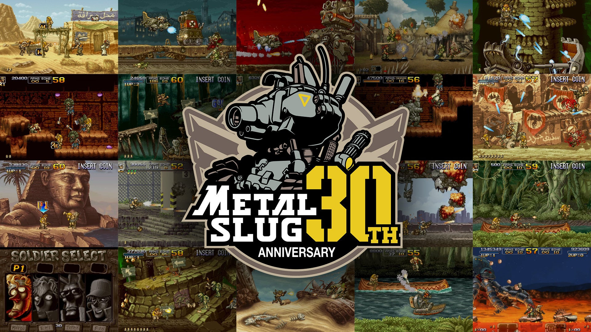 SNK lança site de 30 anos de Metal Slug e indica novos jogos e reboot