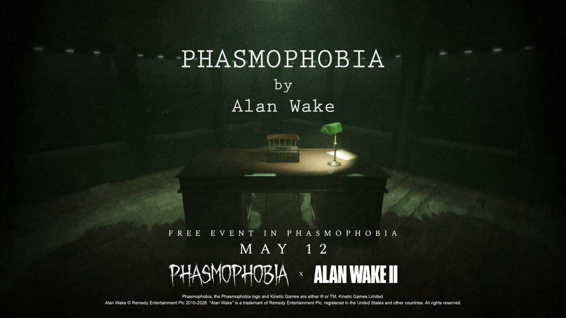 Phasmophobia anuncia evento colaborativo com Alan Wake II