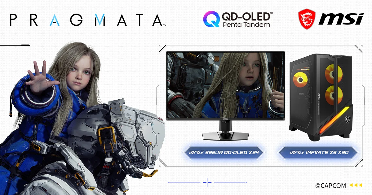 MSI oferece cópia de Pragmata na compra de monitores e desktops