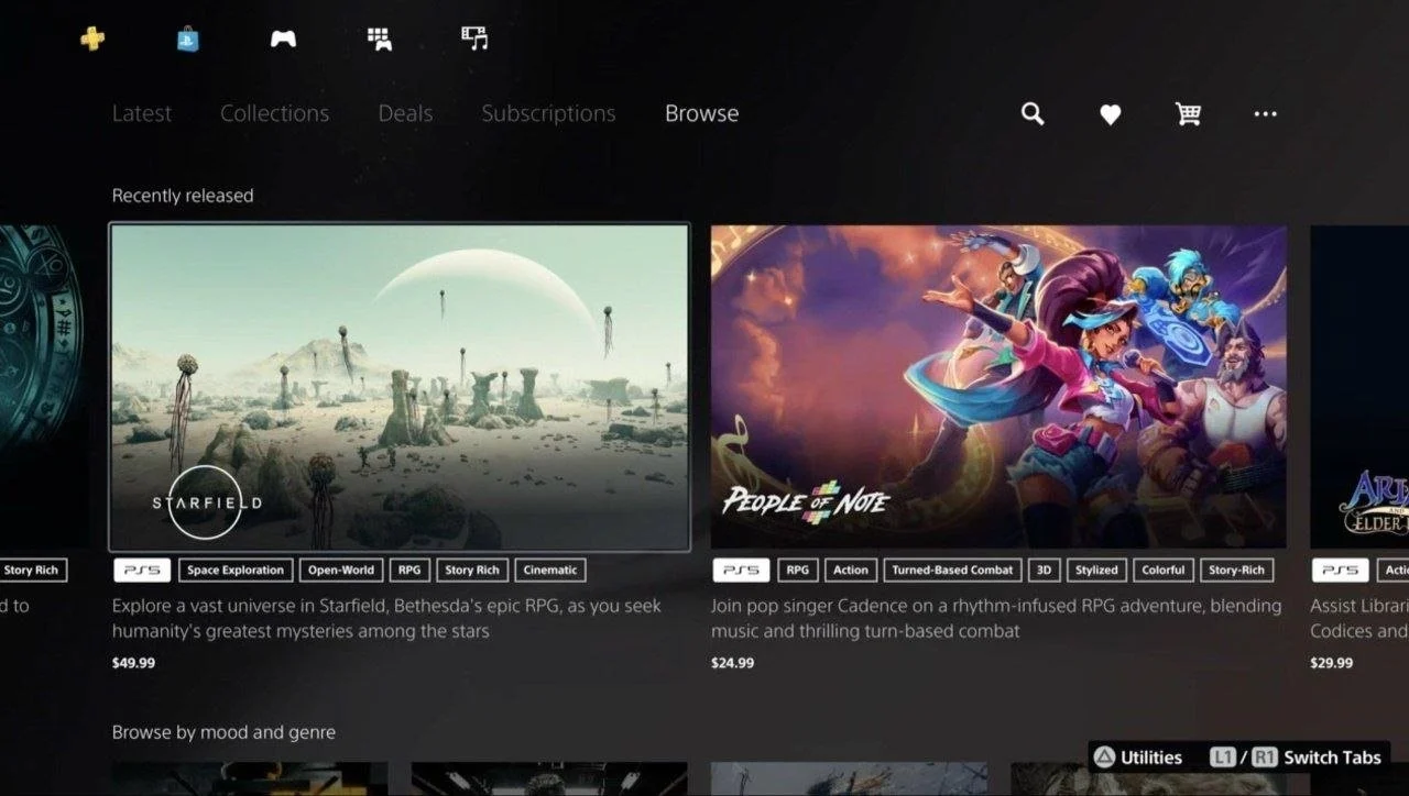 PlayStation Store terá um novo visual em sua interface