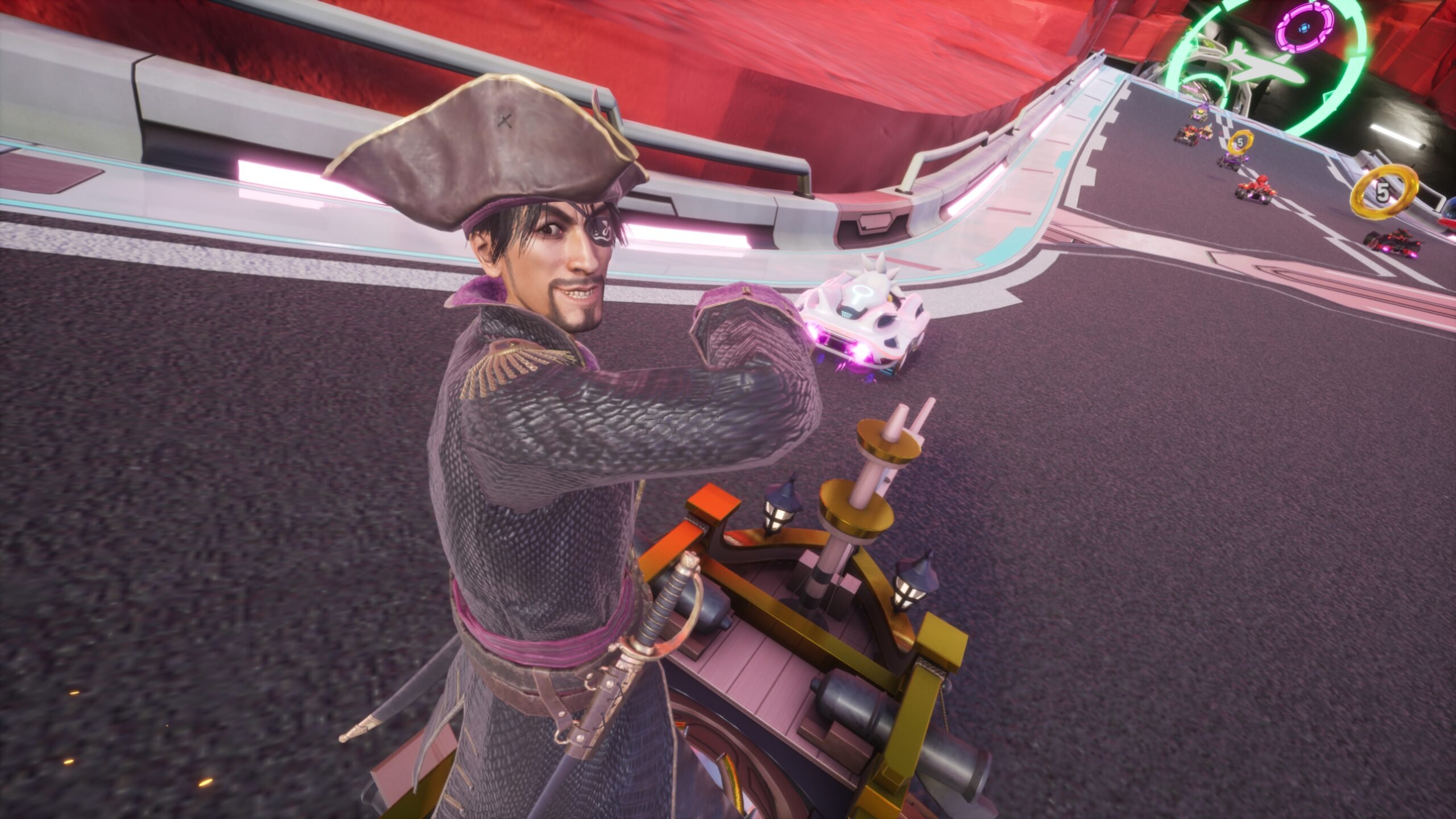 Sonic Racing: CrossWorlds recebe Capitão Majima em 29 de abril