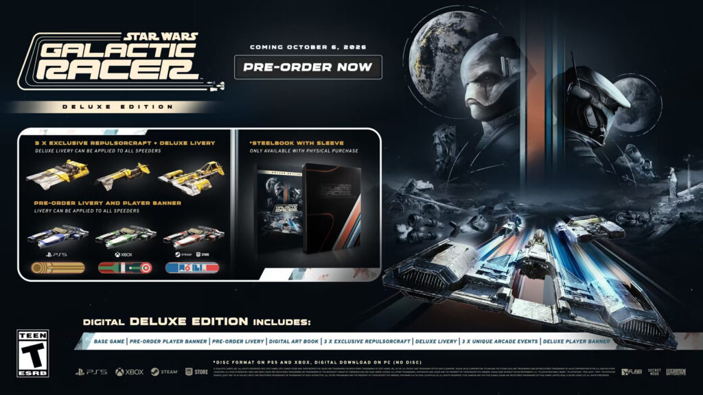 star wars galactic racer deluxe