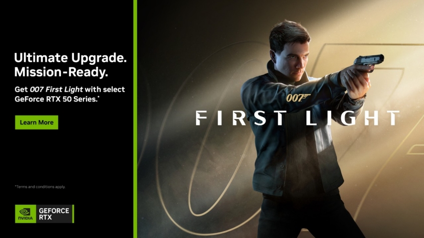 NVIDIA lança bundle da RTX Série 50 com 007 First Light