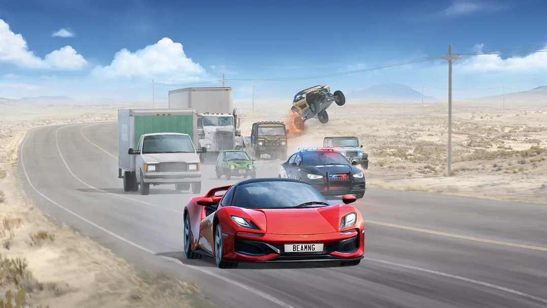 BeamNG.drive será lançado para PS5 este ano