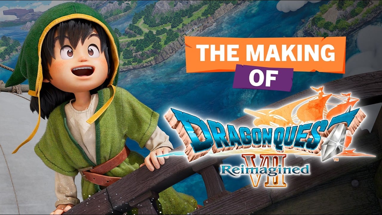 Dragon Quest 7 Reimagined recebe vídeo de bastidores