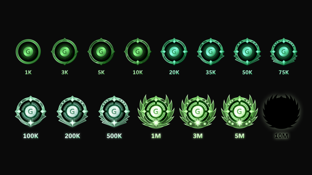 emblemas gamerscore